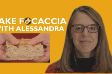 Live Language Recipes: Italian Focaccia
