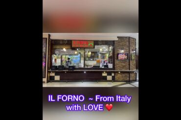 Food Review in frame IL FORNO, serving Italian cuisine