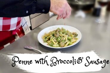 How to Make Penne with Broccoli & Sausage