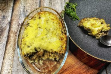 Mushroom & Cheese Frittata | Easy Breakfast Frittata | Italian Dish