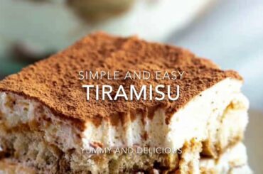 Tiramisu Recipe | How to Make Tiramisu | Italian Coffee Flavored Dessert  | NK Square Moments