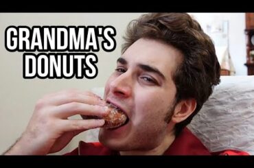 ITALIAN GRANDMA DONUTS! She shared her secret recipe! (Potatoes?)