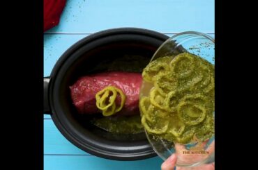 SPICY CROCK POT ITALIAN BEEF | Quick &  Easy Recipe | Delicious