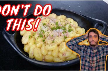 Italian guy reacts to cacio e pepe recipe! OMG