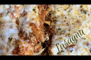 How To Make Lasagna | Quarantine Recipes | SweetHeatCooks