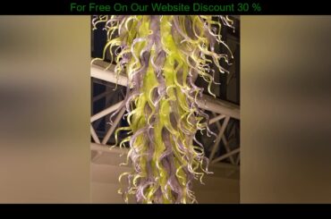 Slide MODERN STYLE ELEGANT LONG MURANO RESTAURANT LIGHT FIXTURES FREE SHIPPING