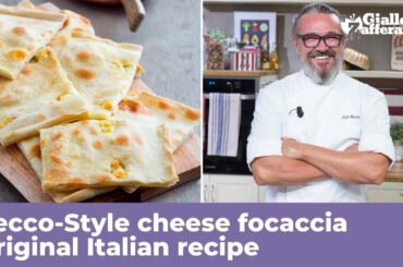 RECCO-STYLE CHEESE FOCACCIA - Traditional Italian Recipe