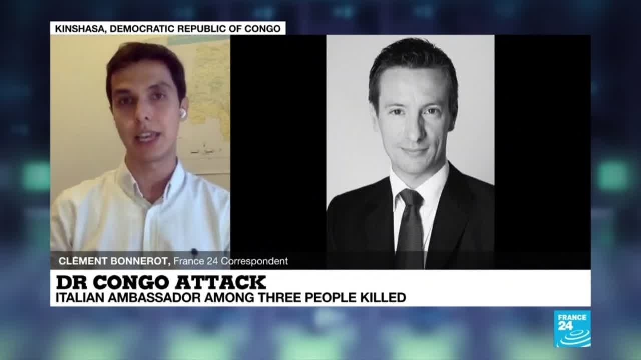 DR Congo attack: Italian ambassador among three people killed DR Congo attack: Italian ambassador among three people killed