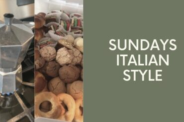Sundays Italian Style!  #italianfood #espresso #italianfamilies