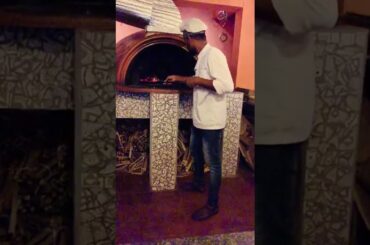 Wood over pizza maker 6eyes experience with pizza Italy's food