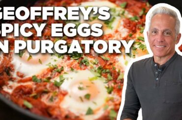 Geoffrey Zakarian's Spicy Eggs in Purgatory | The Kitchen | Food Network