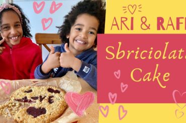 Step by Step Recipe - Sbriciolata Cook-along - Valentine Baking - Italian Cake - Easy Family Cooking