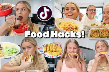 TRYING VIRAL TIKTOK FOOD HACKS (Part 2)