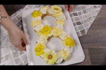 TORTA MIMOSA  Ricetta FACILE  -TORTA Festa della Mamma - Italian Mimosa Cake Recipe