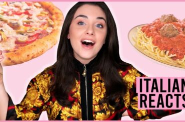 ITALIAN REACTS TO ITALIAN AMERICAN FOOD RECIPES | Giuditta