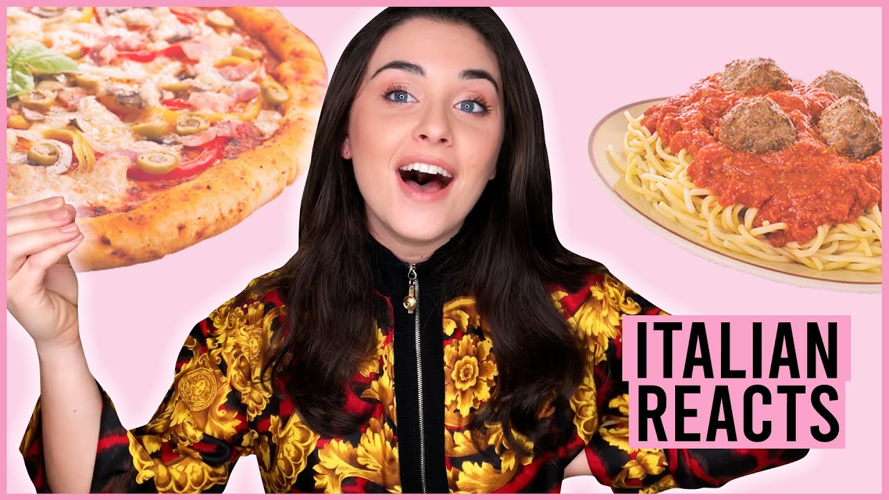 ITALIAN REACTS TO ITALIAN AMERICAN FOOD RECIPES | Giuditta ITALIAN REACTS TO ITALIAN AMERICAN FOOD RECIPES | Giuditta