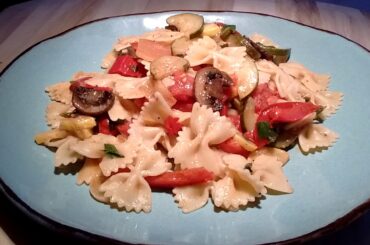 Fine Vegan Steakhouse Dining ca 1997 ~ Pasta Primavera | Veguary 2021