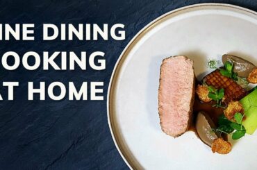 Michelin star VEAL LOIN recipe (Fine Dining Dishes At Home)