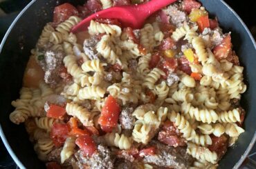Italian Rotini Noodle Meal