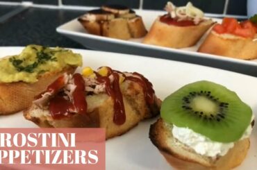 6-ways Crostini Recipes | Italian Appetizers