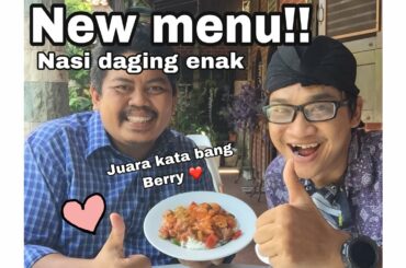 ITALIAN FOOD new menu pasta joglo banjar!! Yang doyan daging dan cream merapats!!