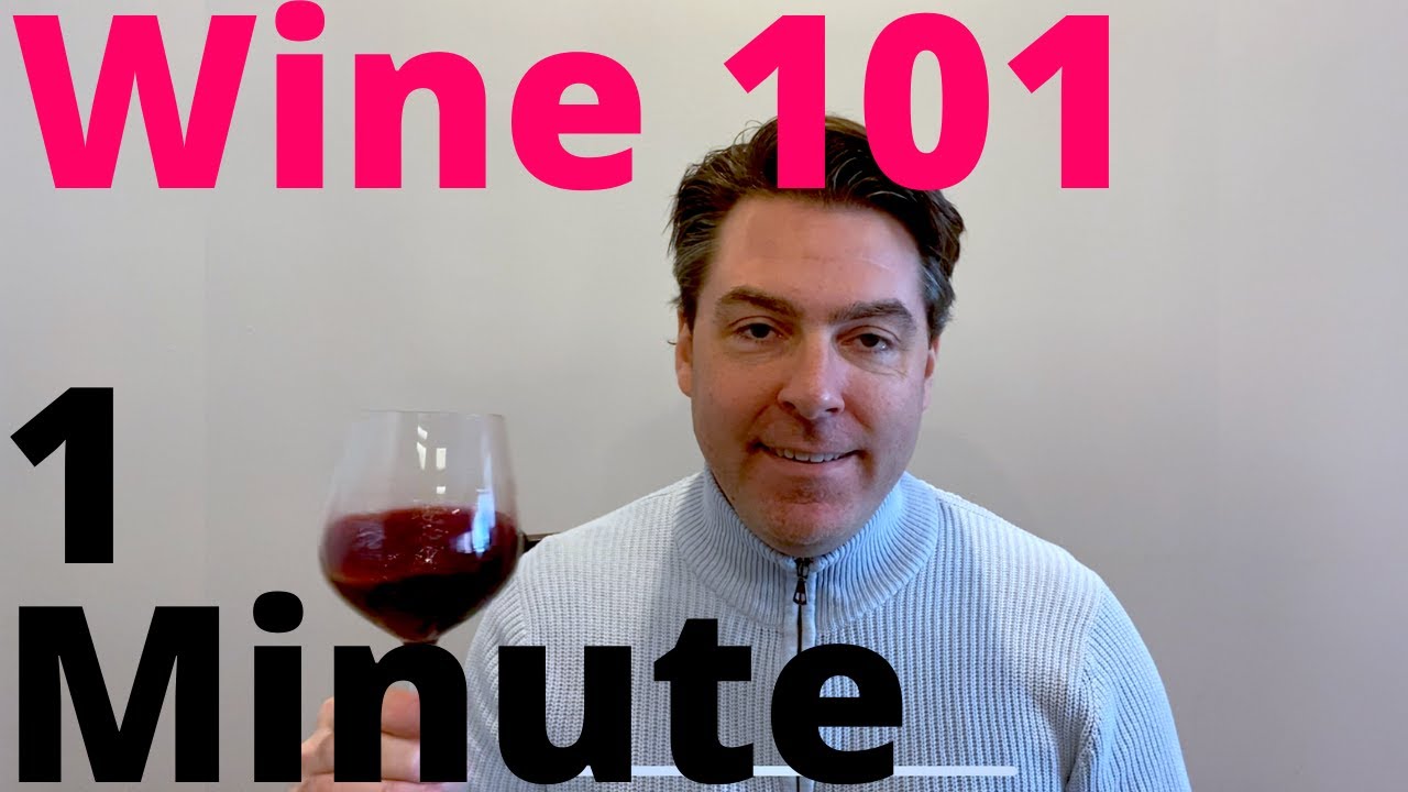 Wine 101 in 1 Minute Wine 101 in 1 Minute