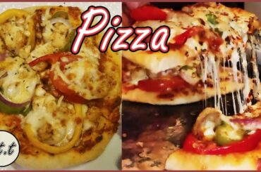 Cheesy Pizza | Italian Cooking | Homemade Pizza | Step-By-Step, Customizable Recipe | Let's Taste