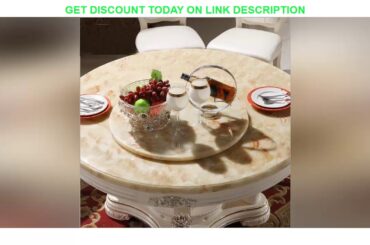 Modern Style Italian Dining Table 100% Solid Wood Italy Style Luxury round Dining Table set o1102