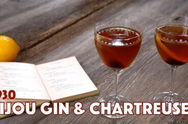 1930 Bijou Cocktail - Cocktails After Dark - Glen And Friends Cooking - Old Tom Gin Cocktail Recipe