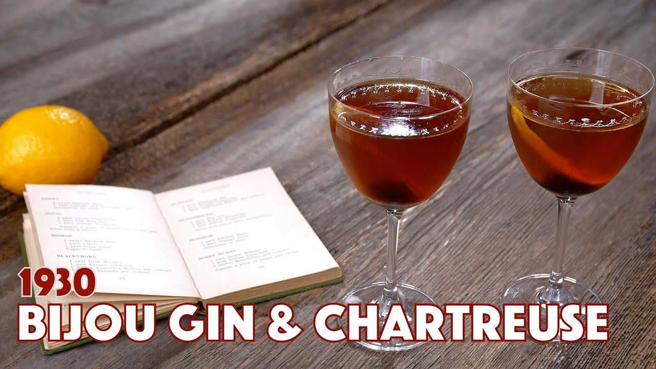 1930 Bijou Cocktail – Cocktails After Dark – Glen And Friends Cooking – Old Tom Gin Cocktail Recipe 1930 Bijou Cocktail - Cocktails After Dark - Glen And Friends Cooking - Old Tom Gin Cocktail Recipe