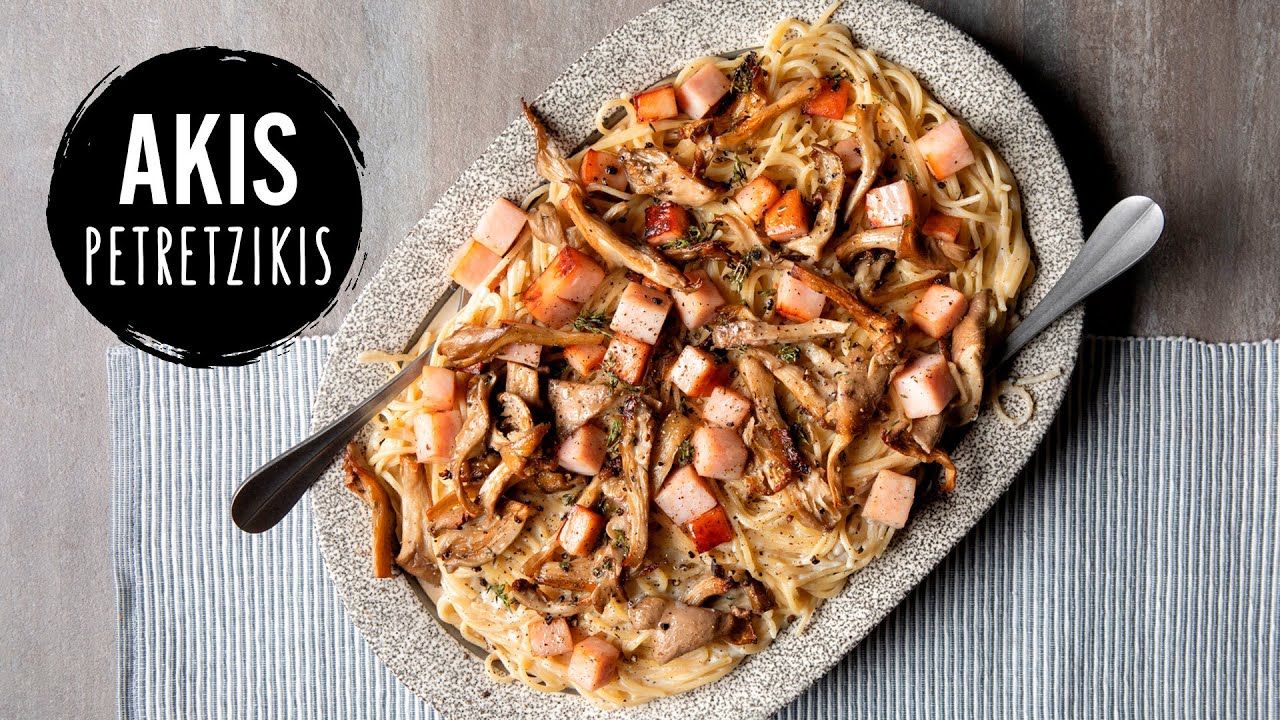 Light Spaghetti Carbonara | Akis Petretzikis Light Spaghetti Carbonara | Akis Petretzikis
