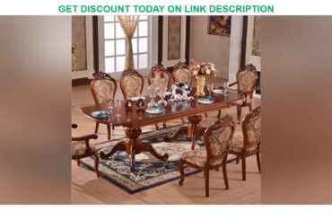 Modern Style Italian Dining Table 100% Solid Wood Italy Style Luxury Dining Table o1132