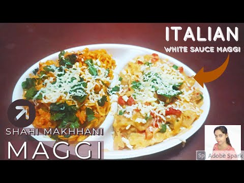 Italian white sauce Maggi recipe| Shahi Makhani Maggi recipe with butter|Shalini Shukla Italian white sauce Maggi recipe| Shahi Makhani Maggi recipe with butter|Shalini Shukla