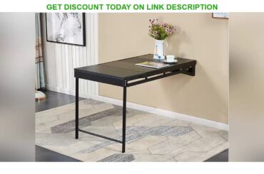 Multifunctional wall-mounted deformable folding dining table small apartment net red rotating teles