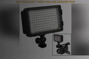 160-LED Video Light Lamp with 3 Filters for Camera / Video Camcorder (CN-160CA)