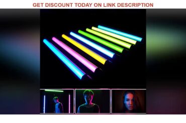 Nanlite Pavotube 15C 30C LED Tube Light RGB Color 2700K-6500K Handheld Photography Light Stick For