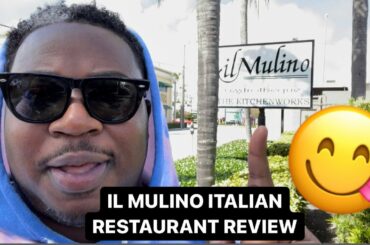 WATCH THIS BEFORE YOU EAT AT IL MULINO CUCINA ITALIANA IN FT LAUDERDALE! #ItalianFood #LivingWithLos