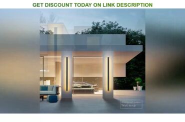 Waterproof outdoor wall lamp LED Long wall lamp IP65 Aluminum Light Garden Villa porch Sconce Light