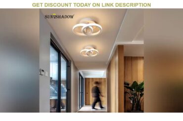 Ceiling Mount Modern Led Chandelier Decoraction Black White Chandelier Lighting For Living room Bed