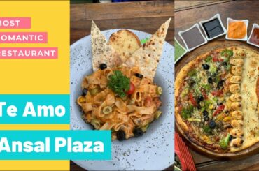 Te Amo | Romantic Restaurant in Delhi | Best Place for Dates | Delhi Vlog | Best food in Ansal Plaza