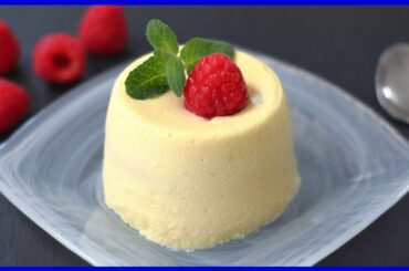 How To Make ITALIAN BAVARESE Vanilla and Raspberries Recipe