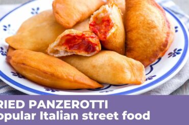 How to cook the GREATEST FRIED PANZEROTTI - Popular Italian street food