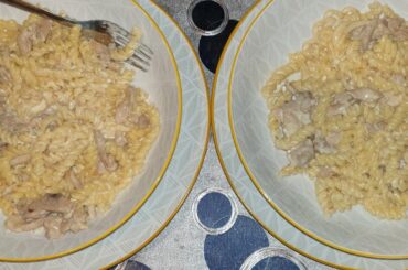 Delicious homemade pasta with chicken - New, yummy & unique pasta recipes #shorts