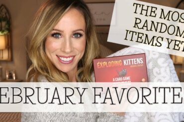 February Favorites | Beauty-Wine-Home Decor-Recipes-Board Games