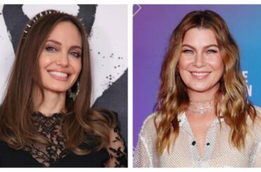 Angelina Jolie and Ellen Pompeo Step Out for Dinner in Beverly Hills