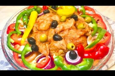Moroccan Chicken Recipe | Baked Chicken and Veg Recipe