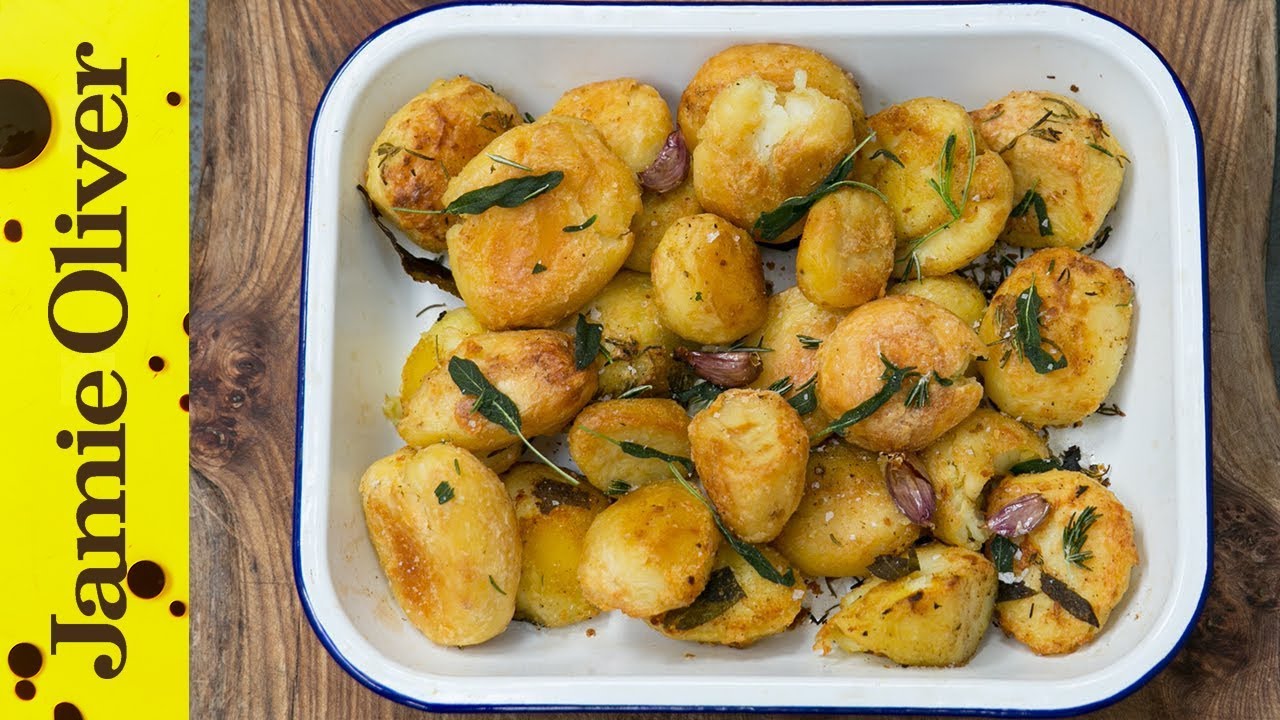 Roast Potatoes Three Ways | Jamie Oliver Roast Potatoes Three Ways | Jamie Oliver