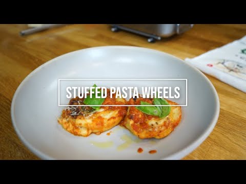 QUICK and EASY STUFFED PASTA WHEELS! QUICK and EASY STUFFED PASTA WHEELS!