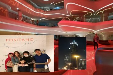 From Me Dubai Hotel to POSITANO JW Marriott Marquis Hotel for Italian dinner || Loismav