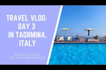 Taormina, Sicily Travel Vlog Day 3: Exploring Isola Bella, Cable Car, Bam Bar, Food & Wine Tour!